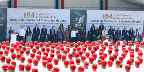 Sheinbaum lanza mensaje firme por la soberanía en el 5 de Mayo