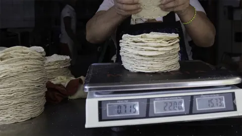 Sube el precio de la tortilla en Puebla