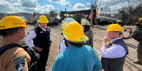 Explosión de gas LP en Tepeaca no deja víctimas; destacan rápida respuesta de autoridades