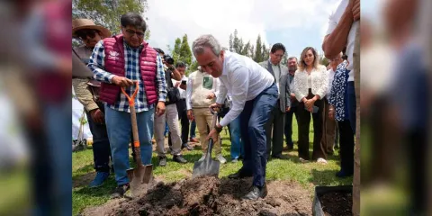 Avanza Pepe Chedraui en la recuperación de áreas verdes con “Raíces del Futuro”