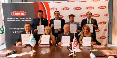 CMIC y AMPI impulsan alianza para fortalecer vivienda e infraestructura en Puebla y la región