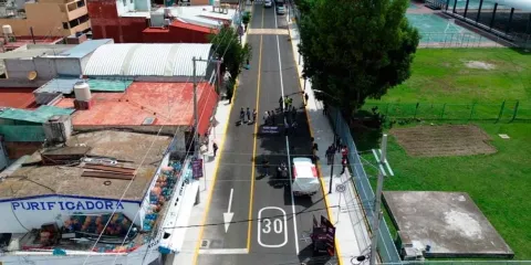 Entrega Pepe Chedraui rehabilitación vial en la Junta Auxiliar de San Baltazar Campeche
