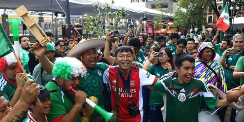 Manifestaciones no arruinarán festival mundialista en el zócalo de la capital