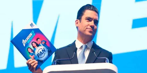 Patria, libertad y familia, oferta azul 