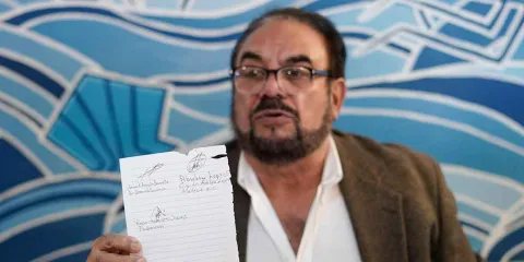 Manuel Valencia denunció a quienes mintieron para que estuviera preso
