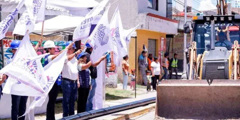Lupita Cuautle inicia obras para mejorar el suministro de agua potable en San Antonio Cacalotepec