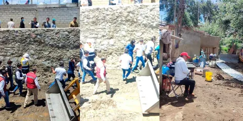 Supervisa Infraestructura estatal zonas afectadas en Serdán para prevenir riesgos por lluvias