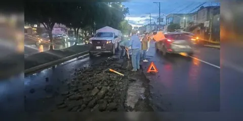 Realiza Agua de Puebla videoinspección y trabajos de desazolve tras afectación en la avenida José María La Fragua