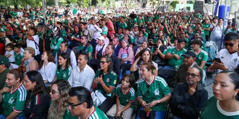Puebla vibra con el Mundial 2026; miles celebran en el Zócalo el triunfo de México ante Sudáfrica