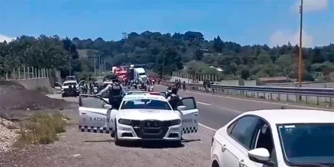 Frustran operativo contra robo de carga en el Triángulo Rojo