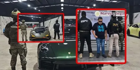 Cae empresario ligado a Rutilio Escandón; decomisan Ferrari, Lamborghini y Porsche