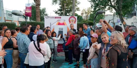 Con Puebla Brilla, Pepe Chedraui moderniza al 100 por ciento el alumbrado público en la colonia Reforma