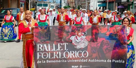 Destaca Ballet Folklórico BUAP en Muestra de Danza Orgullo Halcón