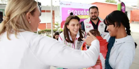 Beneficia Gobierno de José Chedraui a más de 100 niños de San Miguel Espejo con el programa Pequeños Imparables