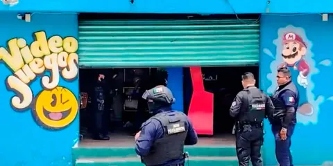Ocho tiros le dieron a un hombre dentro de unas "maquinitas" en Texmelucan