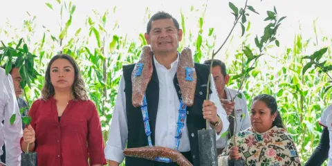 Gobierno Estatal acelera la revolución del campo con apoyos, maquinaria y obra comunitaria