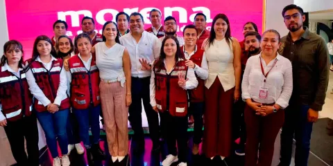 Puebla va atrasado en las metas morenistas; Ariadna Montiel pidió reforzar trabajo territorial