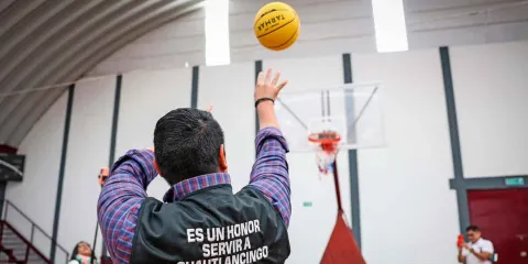 Omar Muñoz inaugura Curso de Verano y fortalece la infraestructura deportiva de Cuautlancingo