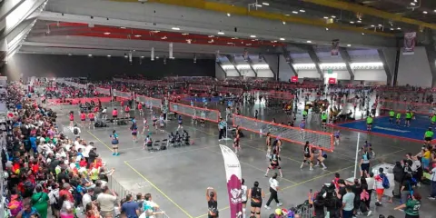 Puebla capital recibe a más de 730 equipos en el Festival Máster de Voleibol