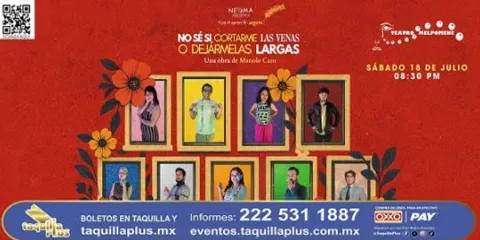 Puebla recibe No sé si córtame las venas o dejármelas largas, una comedia de humor, drama y suspenso