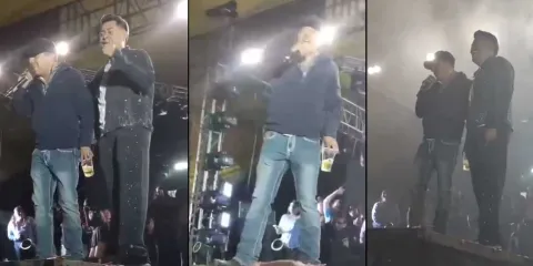 Alcalde borracho de Tepeyahualco presumió dinero y poder durante baile 