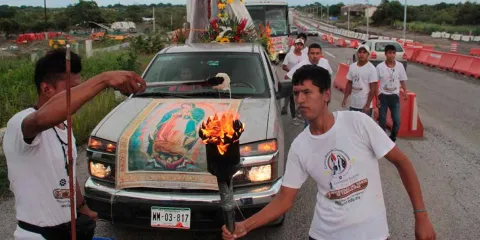 Puebla se alista para correr con la Antorcha Guadalupana México-Nueva York 