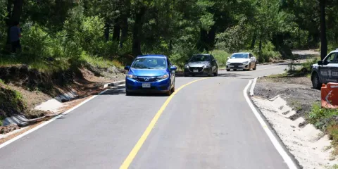 Gobierno estatal impulsa movilidad, turismo y seguridad con camino San Nicolás-Amecameca