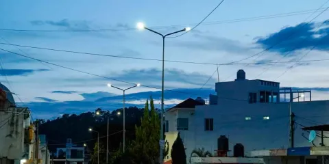 Con Puebla Brilla, Pepe Chedraui moderniza con LED 113 luminarias en Hacienda Los Capulines II