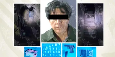 FGE Puebla catea inmueble y descubre túnel usado presuntamente para narcomenudeo