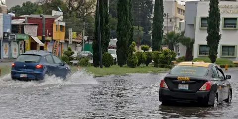 Hay cuatro juntas auxiliares de la capital en riesgo por las lluvias 