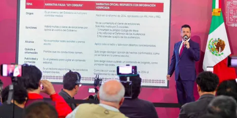 Derechos de audiencias no limitan opiniones en radio y televisión: García Parra