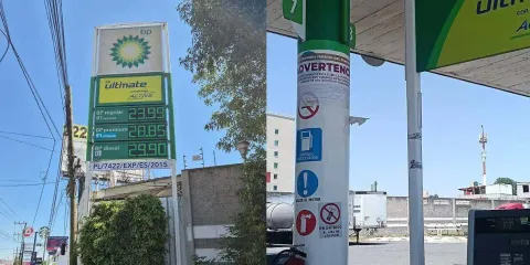 Profeco exhibe gasolinera de Puebla por vender diésel a 29.99 pesos