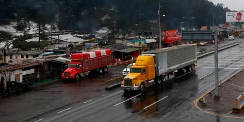Asaltos y robos a transportistas en la zona de Río Frío