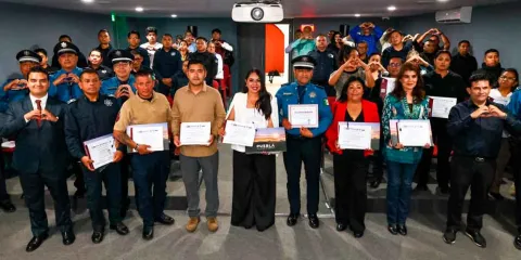 San Pedro Cholula fortalece seguridad turística con capacitación de policías