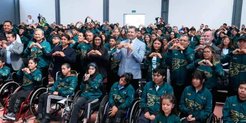 Abandera Gobierno Estatal delegaciones para conquistar podios en Paralimpiada y Juegos Populares