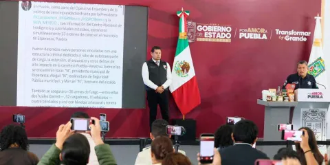 Alejandro Armenta respalda “Operativo Enjambre” y refrenda su compromiso contra la infiltración delictiva