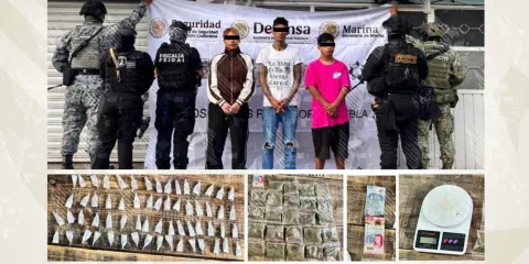 Detienen a asesinos, feminicida y narcomenudistas este fin de semana