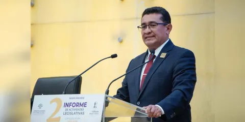 Pável Gaspar destaca seis nuevas leyes en Segundo Informe del Congreso