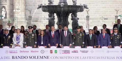 Puebla arranca festejos patrios rumbo al Grito de Independencia
