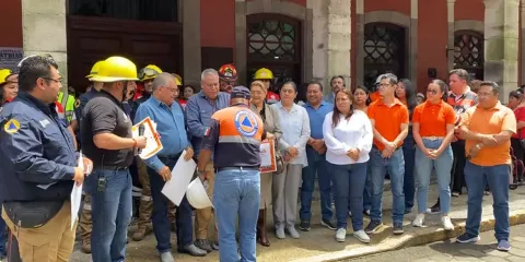 Huauchinango fortaleció capacidad de respuesta durante Simulacro Nacional 2026