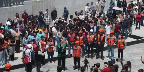 Realizó el Congreso del Estado ejercicio de evacuación previo al Segundo Simulacro Nacional 2026