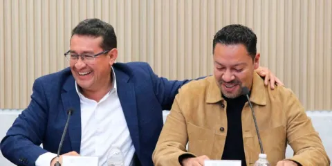 Los morenistas Pável Gaspar y Andrés Villegas van por candidaturas morenistas