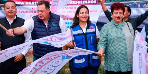 Inicia Lupita Cuautle rehabilitación de La Luna, una vialidad clave para la Delegación Atlixcáyotl