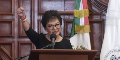 Estabilidad académica y financiera de la BUAP, mi prioridad: Lilia Cedillo; pidió unidad universitaria para cumplir objetivos 