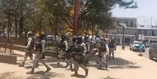 Llegan células de la Guardia Nacional para calmar ánimos durante votaciones en Serdán