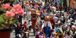 Atlixco alista su tercer desfile anual de Mojigangas