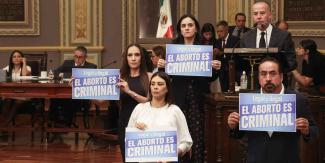 Congreso de Puebla, despenalización del aborto en Puebla