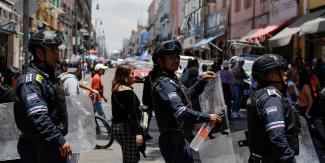 Fueron retirados los ambulantes ubicados en calles del Centro Histórico