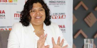 Karina Pérez descartó fanatismo el apoyar la reforma al Poder Judicial 