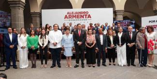 Armenta presentó tercer bloque de su gabinete